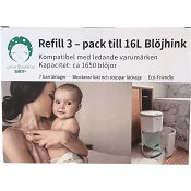Blöjhinksrefill 3p Luna Bambini