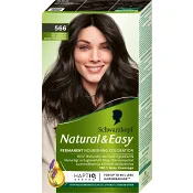 Hårfärg 566 Matt Askbrun Natural & Easy 1-p Schwartzkopf