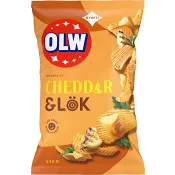 Potatischips Chips Cheddar/Lök 275g OLW