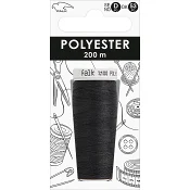 Sytråd syntet 200m mörkgrå Falk