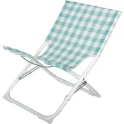 Strandstol rutig