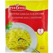 Grönsakssoppa 52g 4-p Podravka