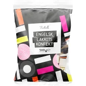 Engelsk Lakritskonfekt 500g Treatville