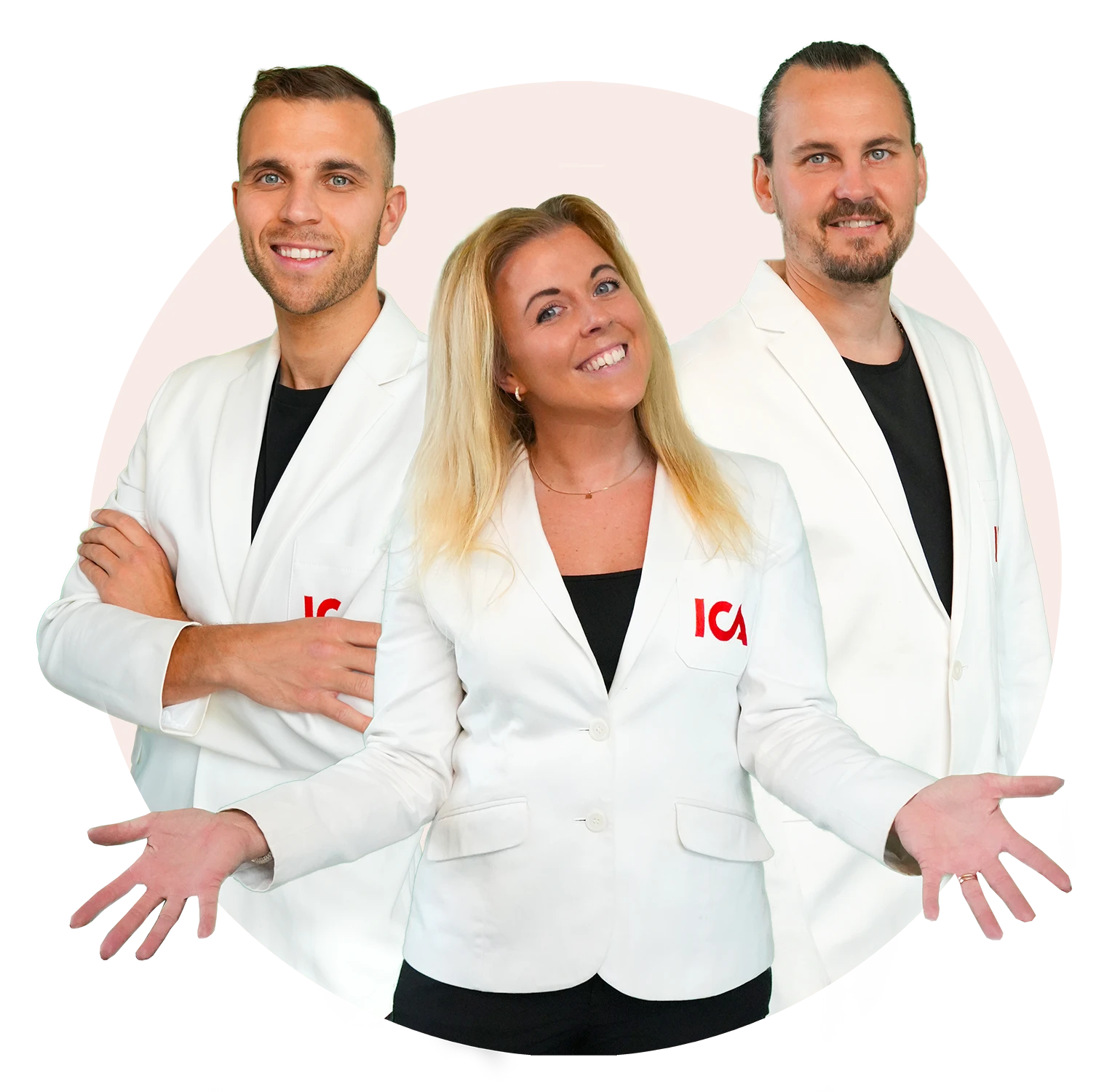 Bild på ICA-handlaren