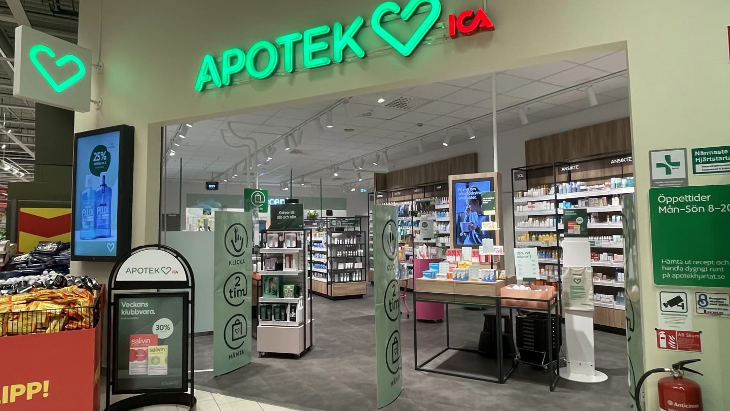 Apotek Hjärtat på ICA Maxi Bålsta