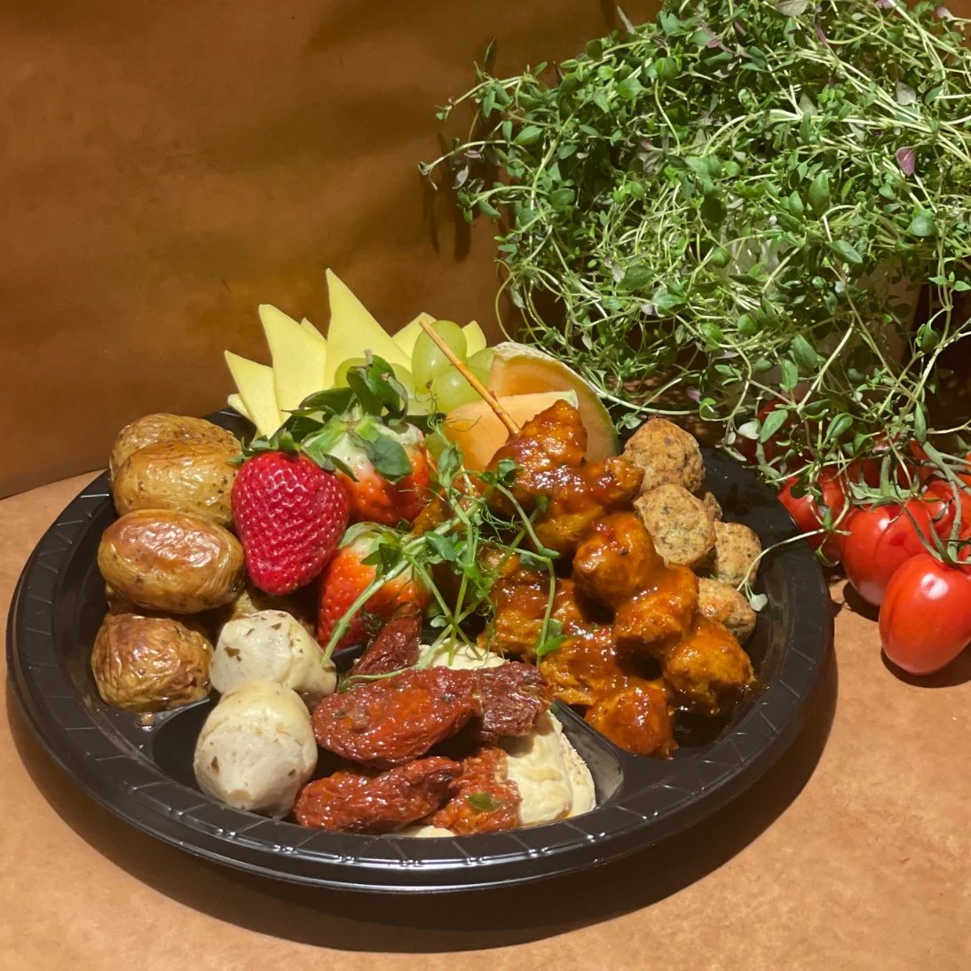 Vegansk tallrik 2-p