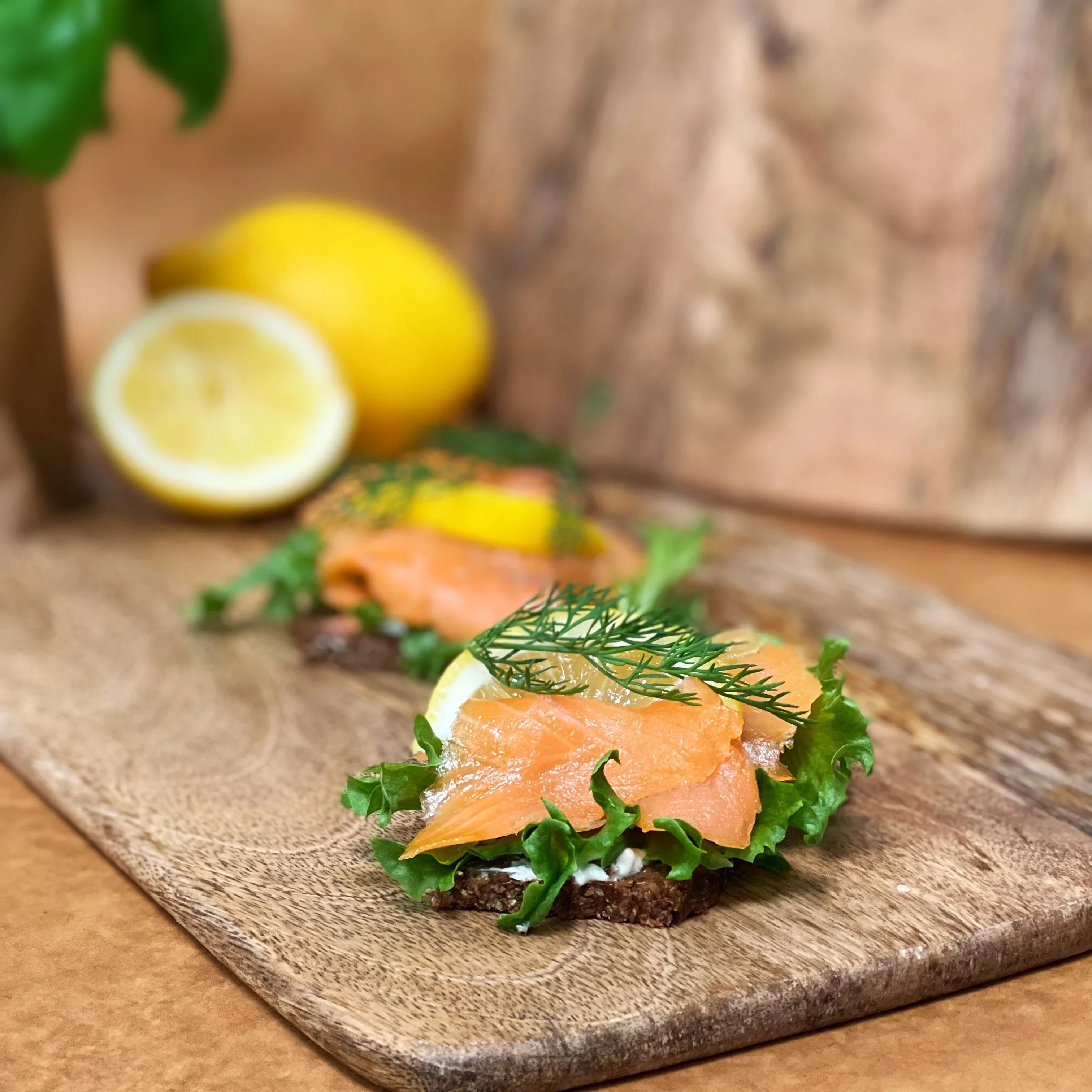 Smörrebröd lax