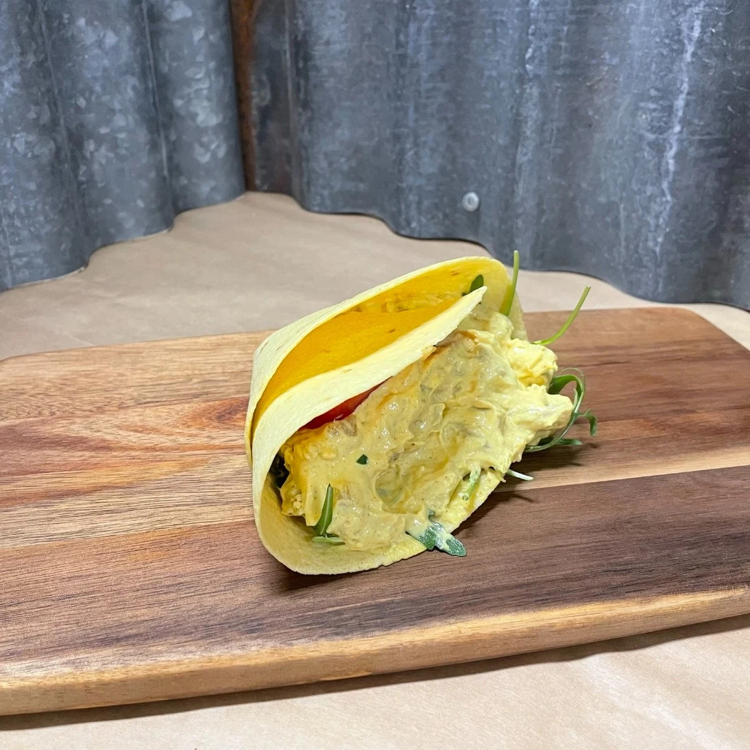 Wrap Kyckling Curry