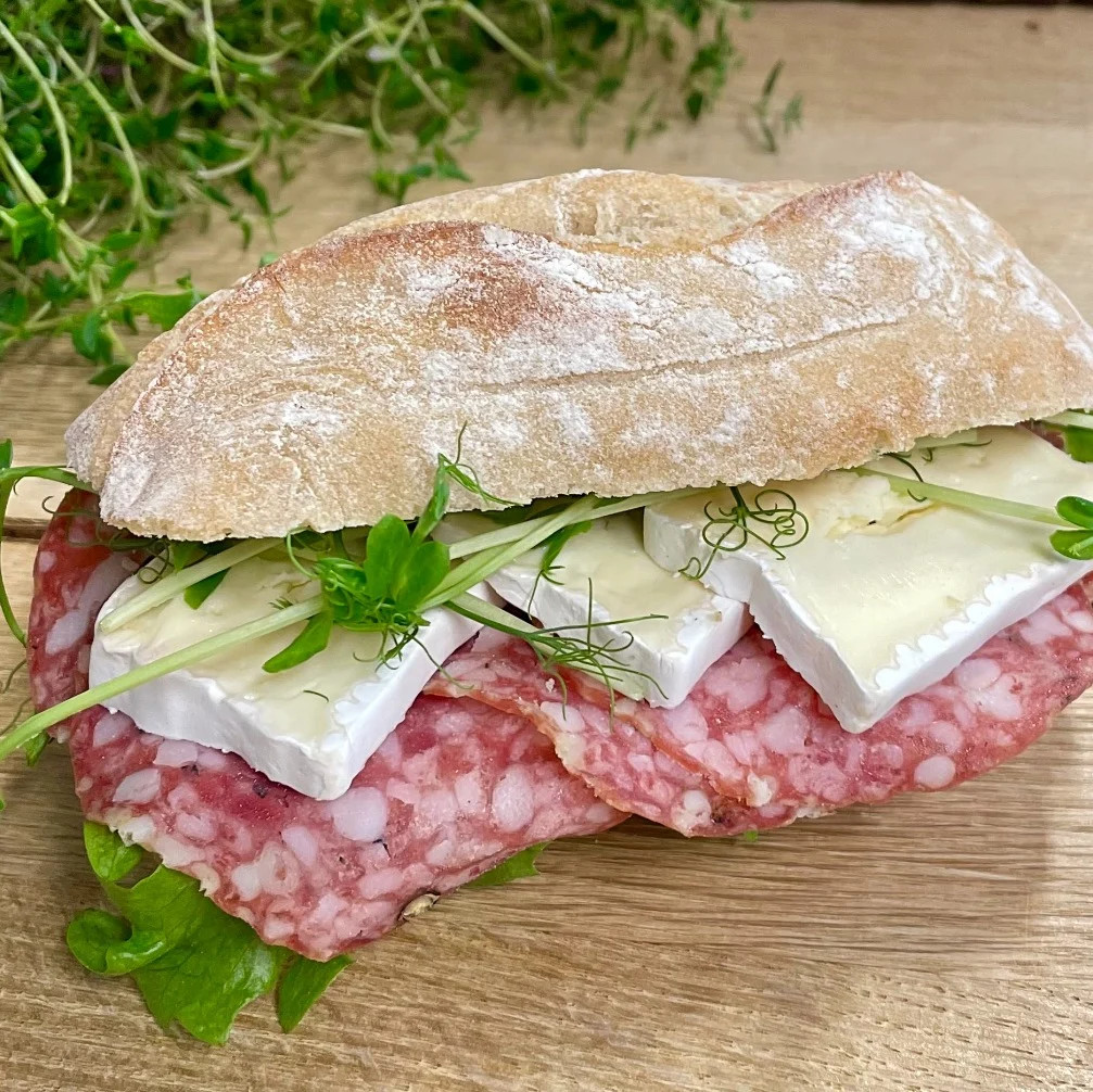 Brie & salamismörgås 