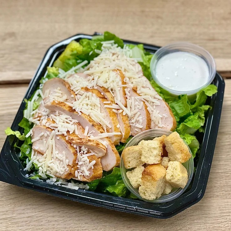 Cearsarsallad - kyckling