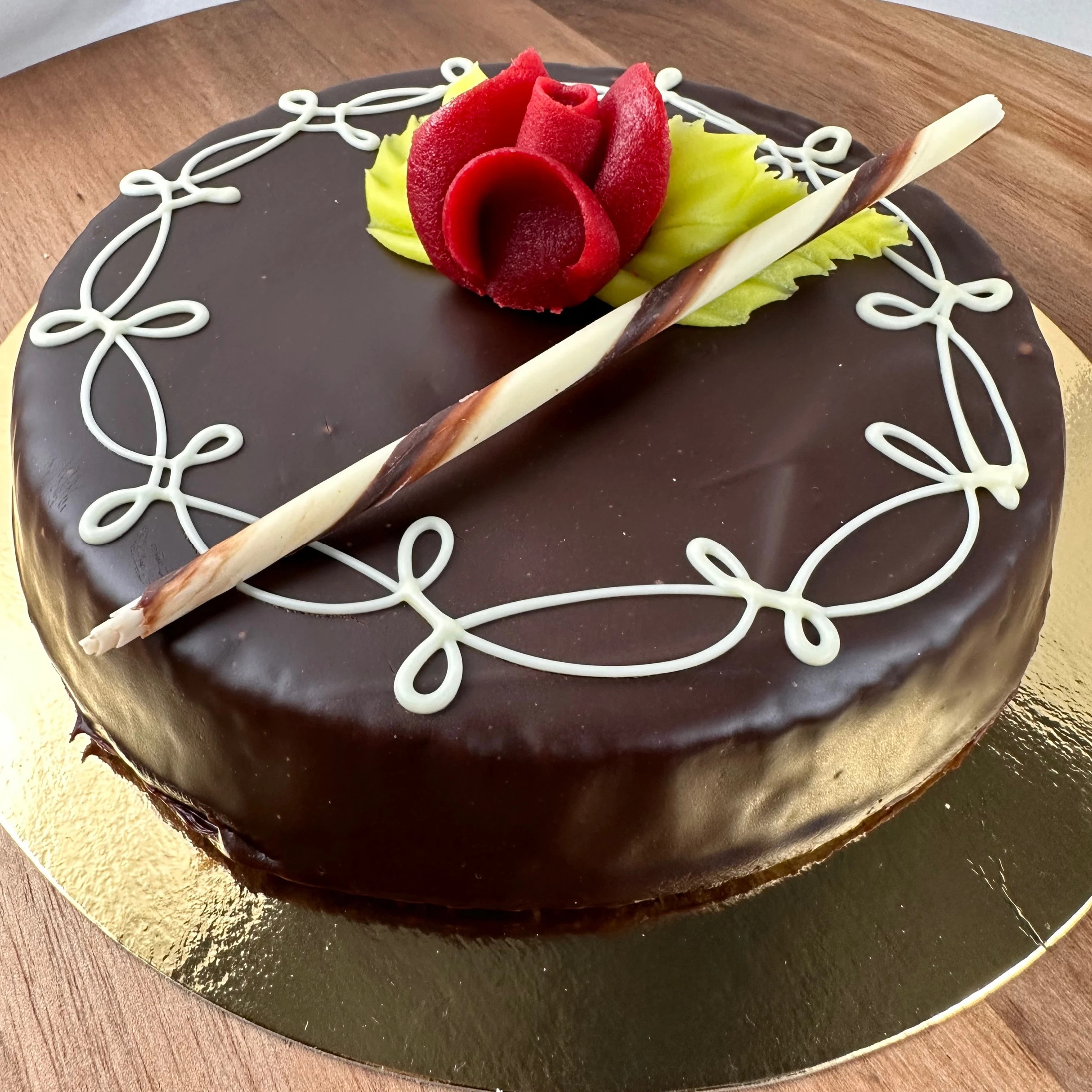 Fransk chokladtårta