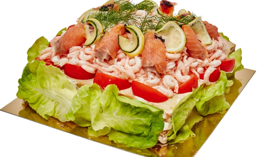 Smörgåstårta Skaldjur