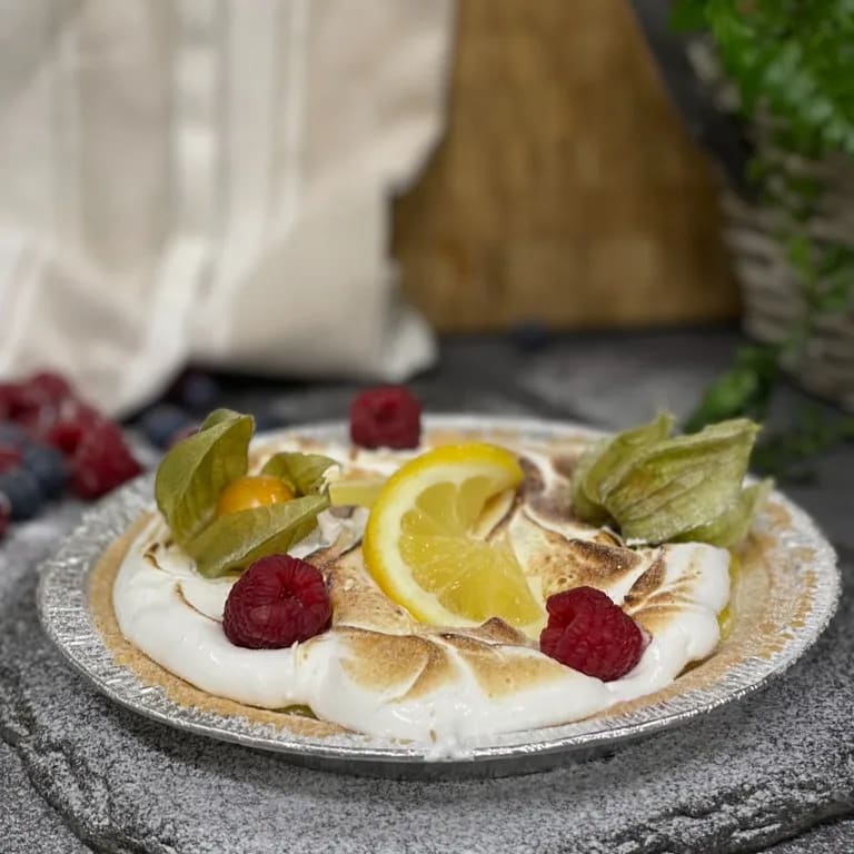Lemoncurd pie