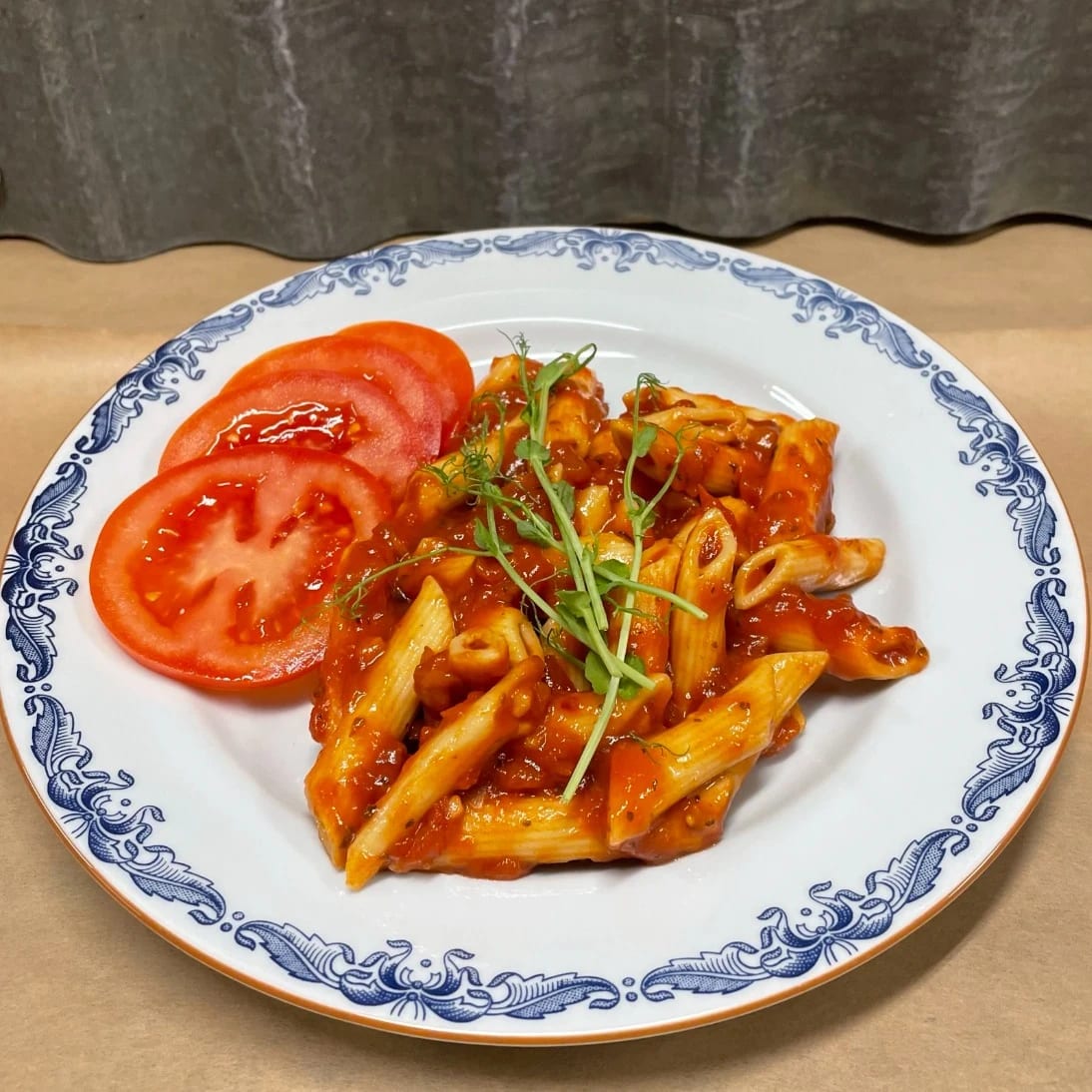 Pasta arrabiata