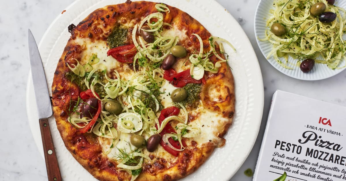 Pimpa din färska pizza ICA