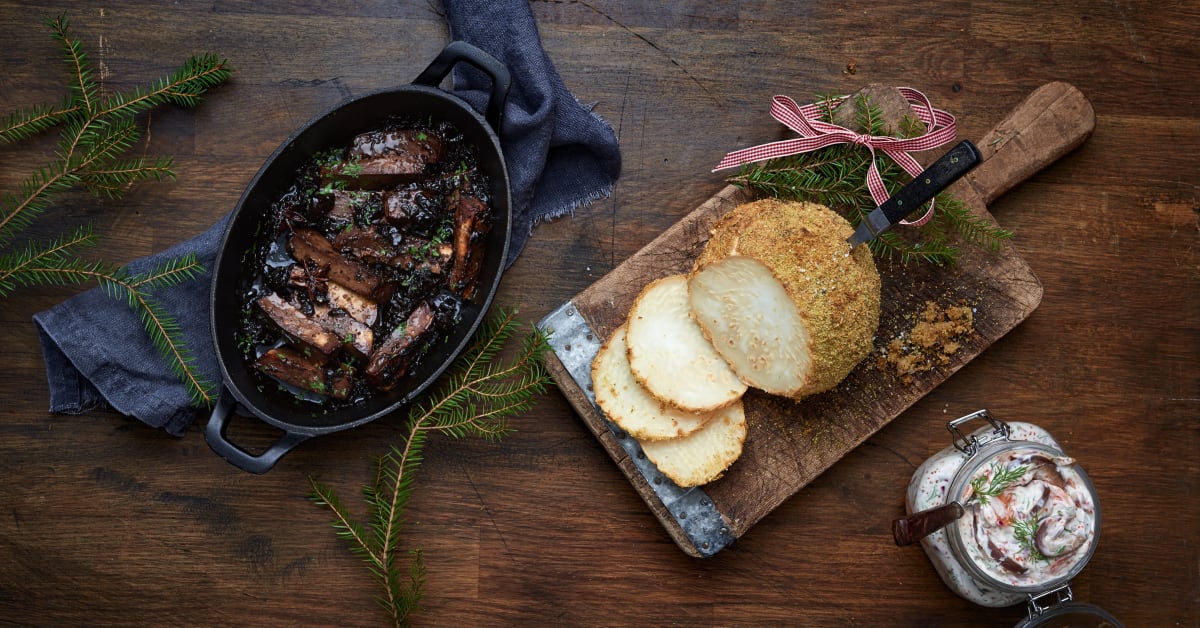 Veganskt julbord ICA