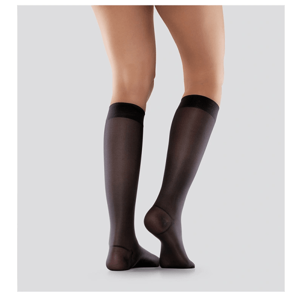 Mabs Nylon Knee Wide Black 1 par S