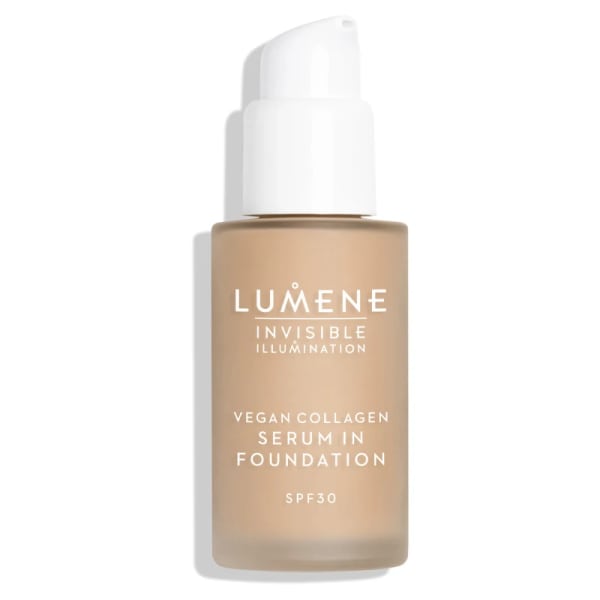 Lumene Invisible Illumination Vegan Collagen Serum in Foundation SPF 30, 30 ml 4