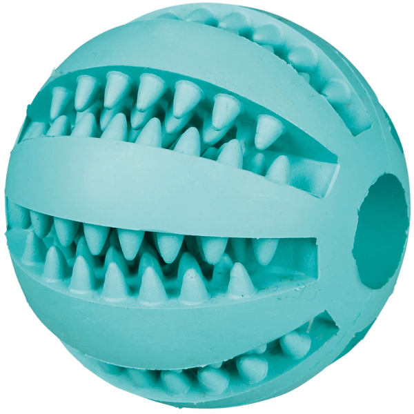 Trixie Denta Fun Baseball Mintfresh Naturgummi Ø 7 cm