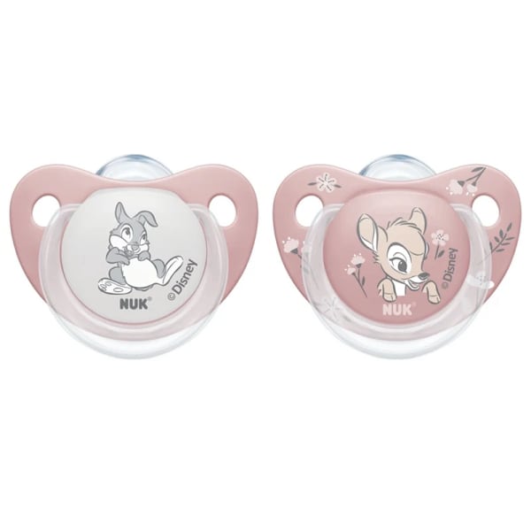 NUK Pacifier Trendline Silicon Bambi S1 0-6 mån