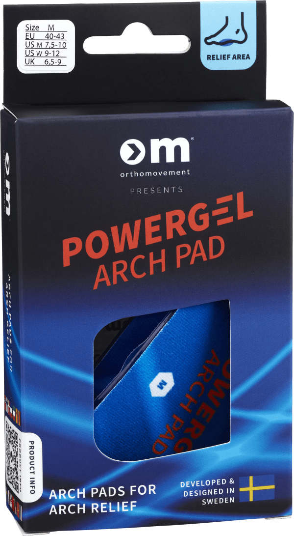 Ortho Movement Powergel Arch Pad Medium 40-43