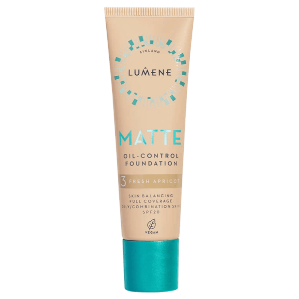 Lumene Matte Oil-Control Foundation SPF 20, 30 ml 3 Fresh