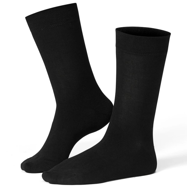 Life Wear Komfortstrumpa Lös Resår Bambu Svart 46/48