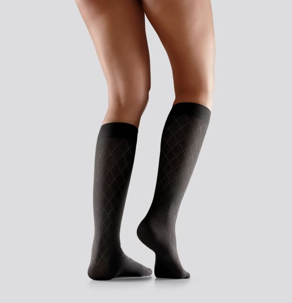 Mabs Nylon Knee Design Black 1 par XL