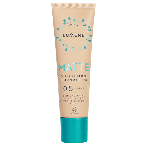 Lumene Matte Oil-Control Foundation SPF 20, 30 ml 0,5 Light