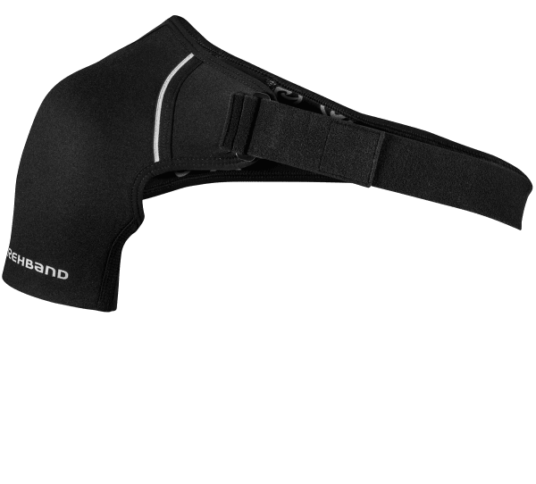 Rehband QD Shoulder Support Left 3 mm Black Large