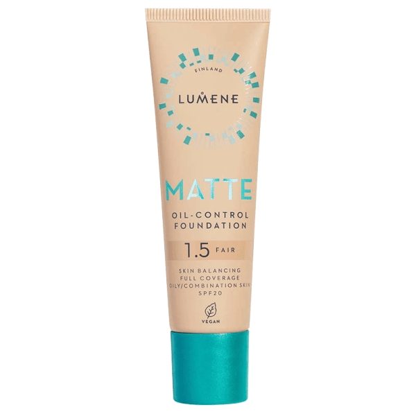 Lumene Matte Oil-Control Foundation SPF 20, 30 ml 1,5 Fair