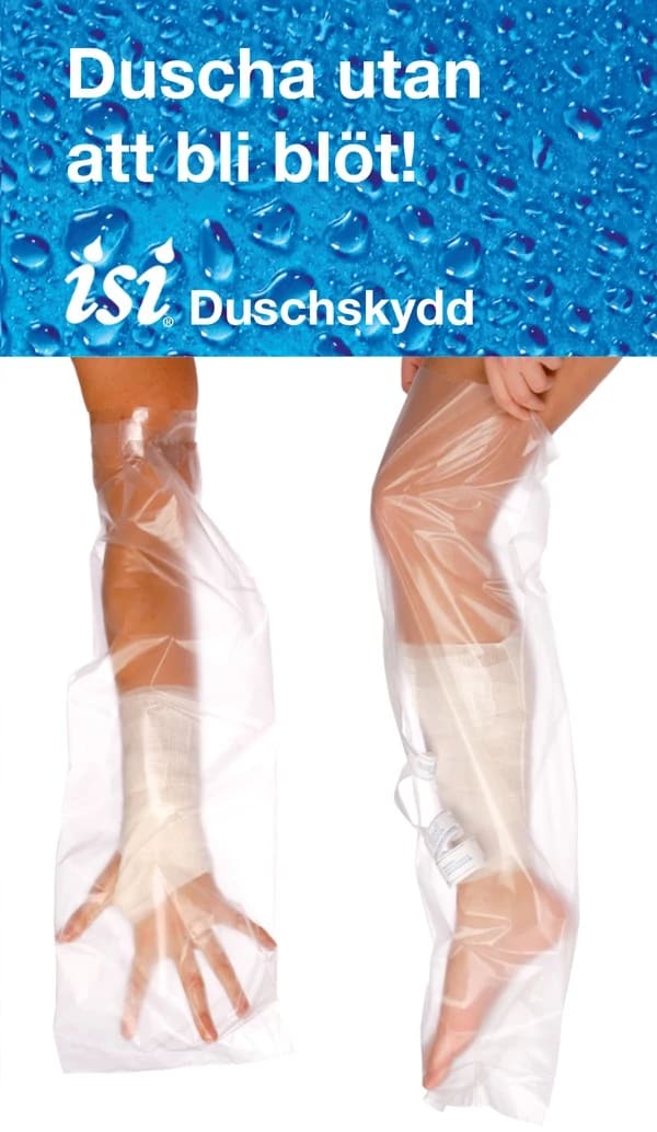 ISI bad- och duschskydd 5 st, Stl 2 (S)