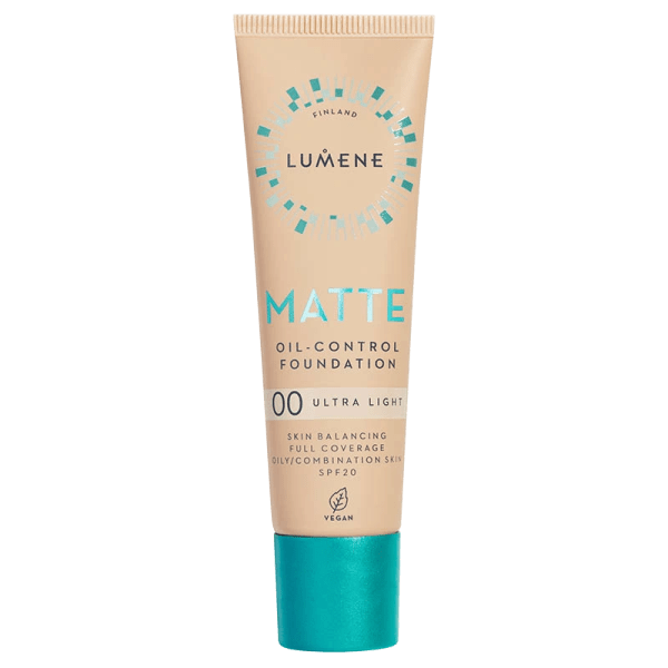 Lumene Matte Oil-Control Foundation SPF 20, 30 ml 00 Ultra Light