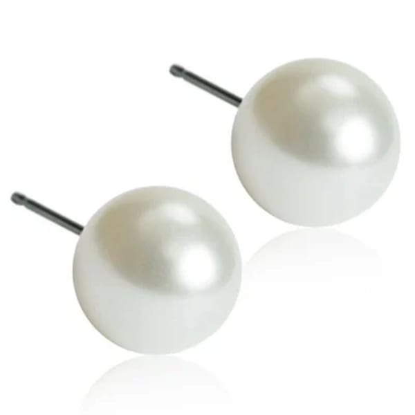 Blomdahl Örhängen Pearl 8 mm