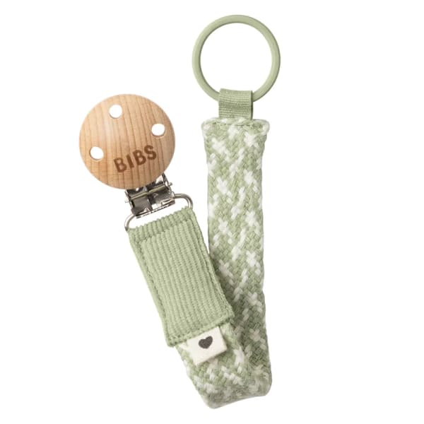 BIBS Pacifier Braid Napphållare Sage