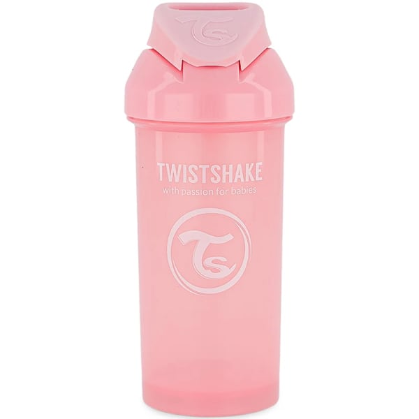 Twistshake Straw Cup 360 ml 6+ mån Pasell