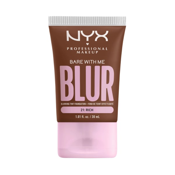 NYX Professional Makeup Bare With Me Blur Tint Foundation 30 ml 21 Rich