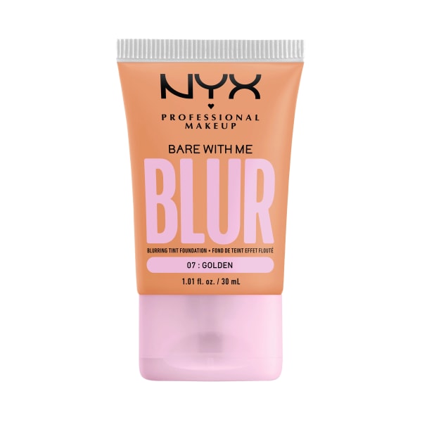 NYX Professional Makeup Bare With Me Blur Tint Foundation 30 ml 07 Golden