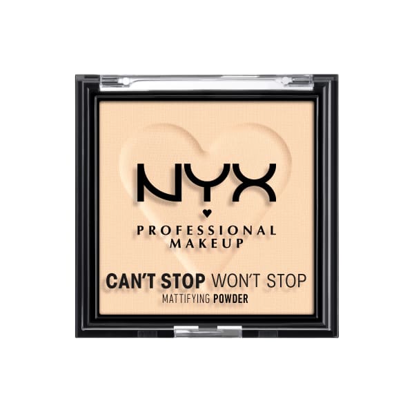 NYX Professional Makeup Can't Stop Won't Stop Mattifying Pressed Powder 6 g 01 Fair