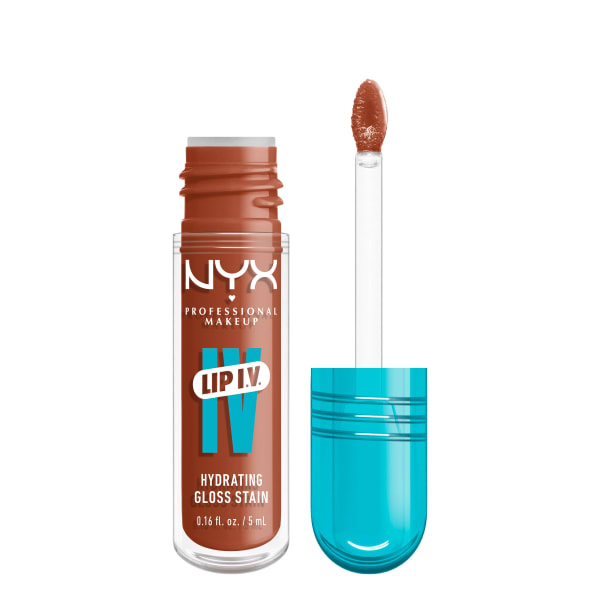 NYX Professional Makeup Lip I.V. Lip Gloss 5 ml 01 Caramel Drip