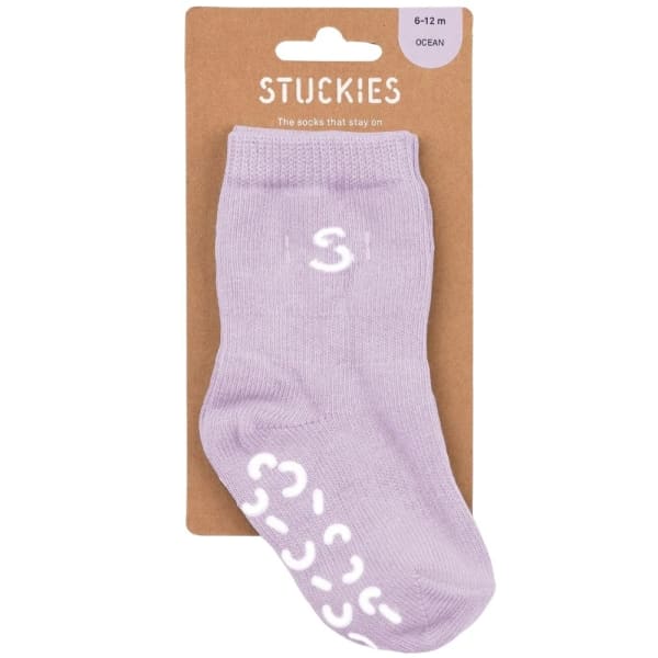STUCKIES Strumpor i bomull Lavender 1-pack 16/18