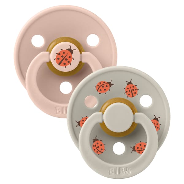 BIBS Napp Studio Colour Ladybug Latex Blush Mix 2-pack Size 1