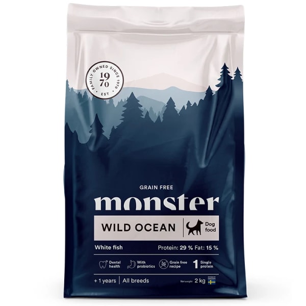 Monster Dog Grain Free Wild Ocean Sensitive 2 kg