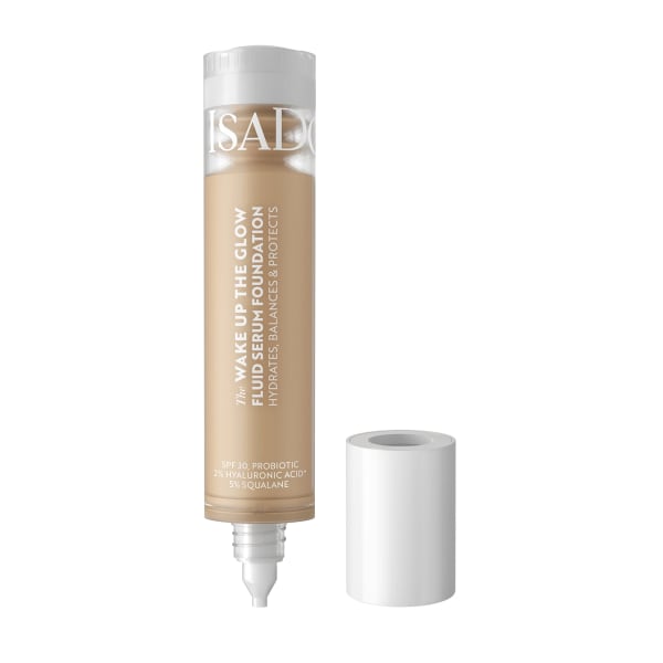 IsaDora Wake Up the Glow Fluid Serum Foundation SPF 30, 30 ml 3N