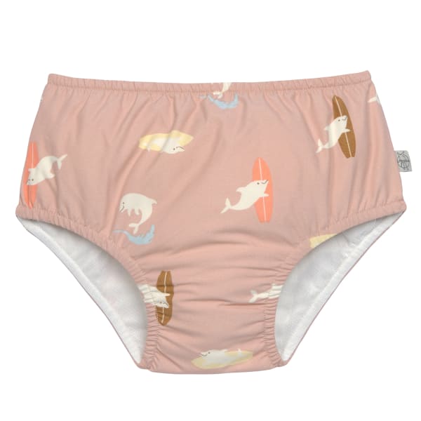 LÄSSIG Swim Diaper Dolphin Peach 13-18 månader