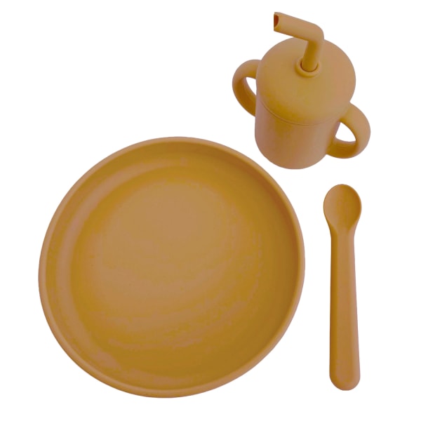 Summerville Organic Matset 3 delar Ockra