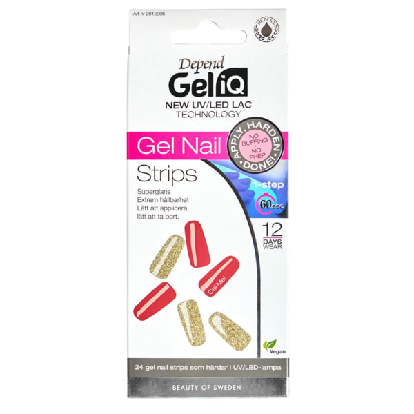 Depend Gel iQ Gel Nail Strips 24 st Call Me!