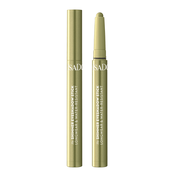 IsaDora The Shimmer Eyeshadow Stick Longwear & Water-Resistant 1,2 g 45 Green Shimmer