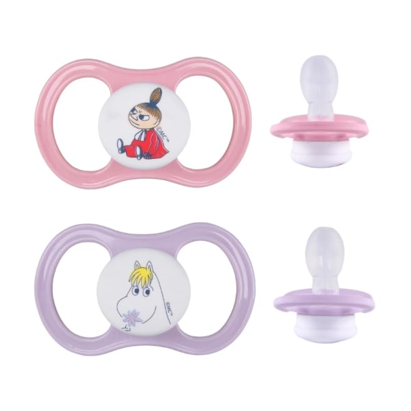 ESSKA Happy Muminedition Napp + 4 månader 2-pack Rosa