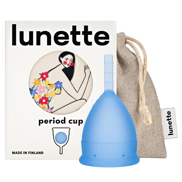 Lunette Period Cup Blue Size 1